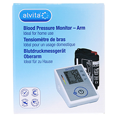 ALVITA Blutdruckmessgerät Oberarm 1 Stück - Vorderseite