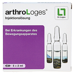 ARTHRO LOGES Injektionslsung Ampullen 5x2 Milliliter - Vorderseite