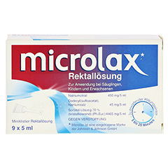 Microlax Rektallsung 9x5 Milliliter N2 - Vorderseite