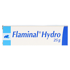 FLAMINAL Hydro Enzym Alginogel 25 Gramm - Vorderseite