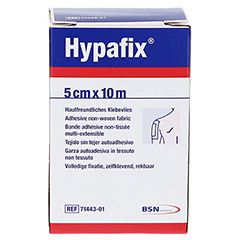 HYPAFIX Klebevlies hypoallergen 5 cmx10 m 1 Stck - Vorderseite