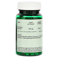 GLUTATHION RED 100 mg reduziert Kapseln 60 Stück - Rechte Seite