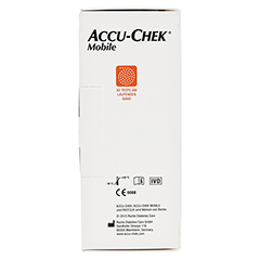 ACCU-CHEK Mobile Set mg/dl III 1 Stück - Rechte Seite