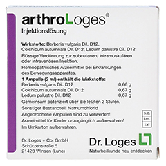 ARTHRO LOGES Injektionslsung Ampullen 5x2 Milliliter - Rckseite