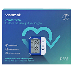 Visomat Comfort eco Oberarm Blutdruckmessgerät 1 Stück - Vorderseite