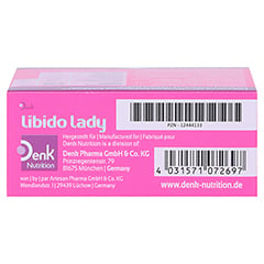 LIBIDO lady Denk Kapseln 30 Stck - Unterseite