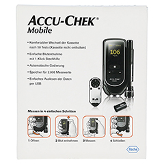 ACCU-CHEK Mobile Set mg/dl III 1 Stück - Rückseite