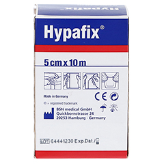 HYPAFIX Klebevlies hypoallergen 5 cmx10 m 1 Stck - Rckseite