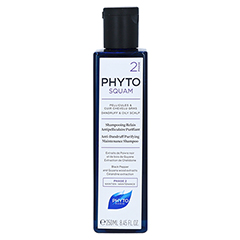 PHYTOSQUAM Anti-Schuppen Tiefenreinigendes Shampoo 250 Milliliter - Vorderseite