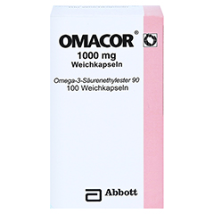 Omacor 1000mg 100 Stck - Vorderseite