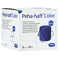 PEHA-HAFT Color Fixierbinde 8 cmx20 m blau 1 Stck