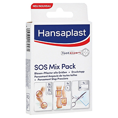 HANSAPLAST Blasenpflaster SOS Mix Pack 6 Stück