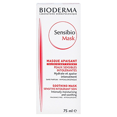 BIODERMA Sensibio Mask beruhigende Maske 75 Milliliter - Vorderseite