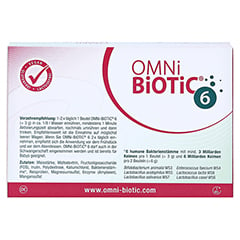 OMNi BiOTiC 6 Beutel 7x3 Gramm - Rückseite