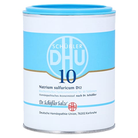 BIOCHEMIE DHU 10 Natrium sulfuricum D 12 Tabletten 1000 Stück