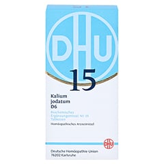 BIOCHEMIE DHU 15 Kalium jodatum D 6 Tabletten 420 Stück N3 - Vorderseite
