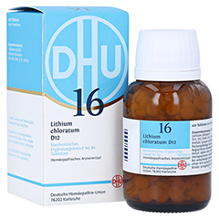 BIOCHEMIE DHU 16 Lithium chloratum D 12 Tabletten 420 Stück