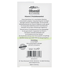 medipharma Olivenl Vitamin C Frischekonzentrat 15 Milliliter - Rckseite