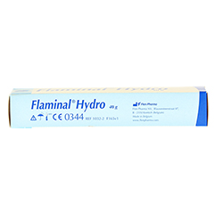 FLAMINAL Hydro Enzym Alginogel 40 Gramm - Oberseite