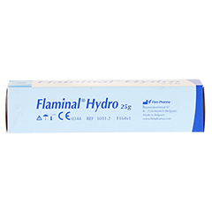FLAMINAL Hydro Enzym Alginogel 25 Gramm - Oberseite
