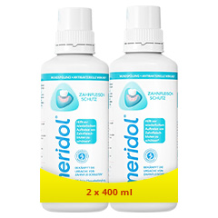 meridol Mundsplung Zahnfleischschutz antibakteriell 2x400 Milliliter