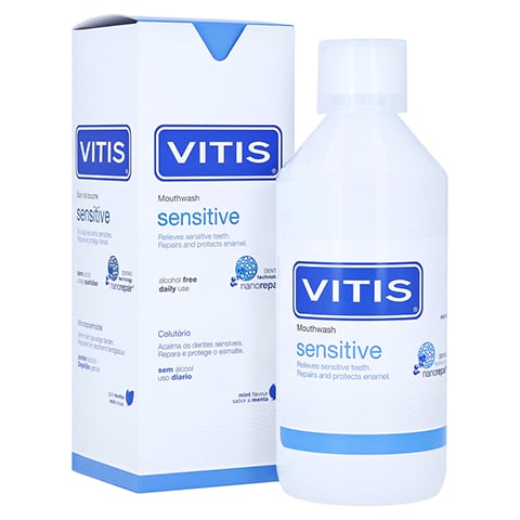 VITIS sensitive Mundspülung 500 Milliliter