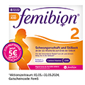FEMIBION 2 Schwangerschaft+Stillzeit ohne Jod Kpg. 2x60 Stück