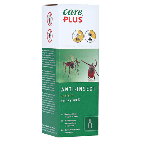 CARE PLUS Deet Anti Insect Spray 40% 100 Milliliter