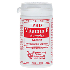 VITAMIN B KOMPLEX m.Vitamin C+E und Biotin Kapseln 60 Stück