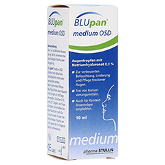 BLUPAN medium OSD Augentropfen 10 Milliliter