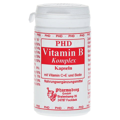 VITAMIN B KOMPLEX m.Vitamin C+E und Biotin Kapseln 60 Stück