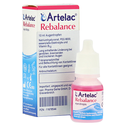 ARTELAC Rebalance Augentropfen 10 Milliliter
