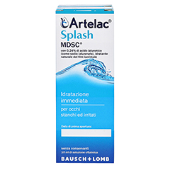 ARTELAC Splash MDO Augentropfen 2x10 Milliliter - Vorderseite