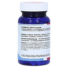VITAMIN B1 GPH 1,4 mg Kapseln 90 Stück - Linke Seite