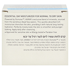 AHAVA Essential Day Moisturizer - Normale bis trockene Haut 50 Milliliter - Rückseite