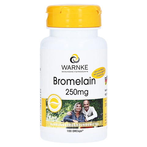 BROMELAIN 250 mg magensaftresistente Kapseln 100 Stck