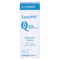 SANOMIT Q10 flüssig 10 Milliliter - Vorderseite