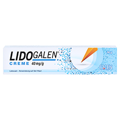 LIDOGALEN 40 mg/g Creme 30 Gramm - Vorderseite