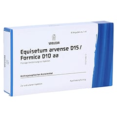 EQUISETUM ARVENSE D 15/Formica D 10 aa Ampullen 8x1 Milliliter N1