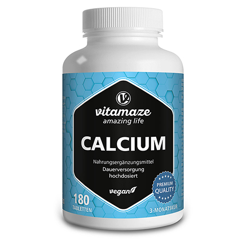 CALCIUM 400 mg vegan Tabletten 180 Stck