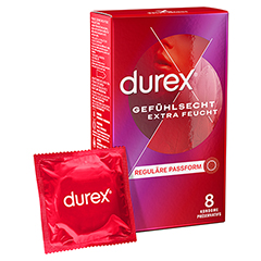DUREX Gefhlsecht extra feucht Kondome 8 Stck