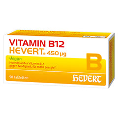 VITAMIN B12 HEVERT 450 g Tabletten