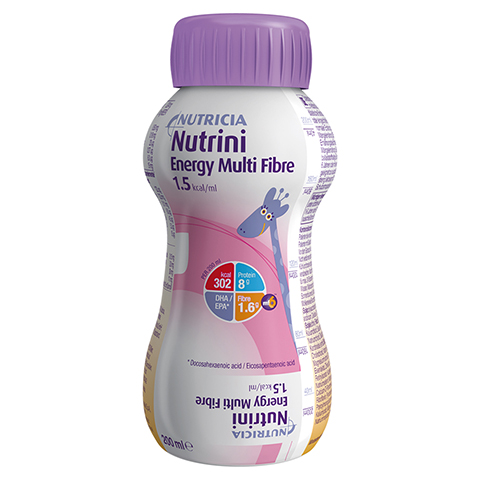 NUTRINI Energy MultiFibre Flasche 200 Milliliter