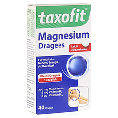 TAXOFIT Magnesium 350 Dragees 40 Stck