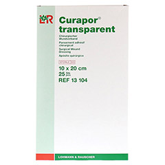 CURAPOR Wundverband steril transparent 10x20 cm