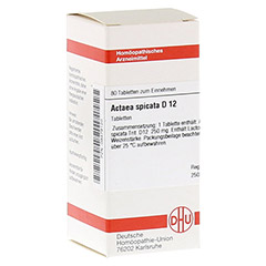 ACTAEA SPICATA D 12 Tabletten 80 Stück N1