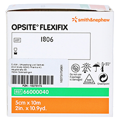 OPSITE Flexifix PU-Folie 5 cmx10 m unsteril 1 Stck - Linke Seite
