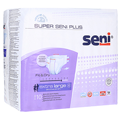 SUPER SENI Plus Gr.4 XL Inkontinenzhose Nacht f.E. 10 Stück