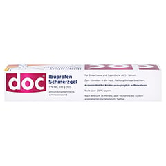 Doc Ibuprofen Schmerzgel 5% 100 Gramm N2 - Oberseite