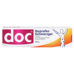 Doc Ibuprofen Schmerzgel 5% 150 Gramm N3 - Vorderseite